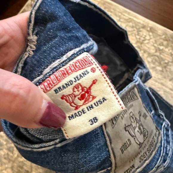 True Religion Dark Blue Boot Cut Jeans - Picture 4 of 4